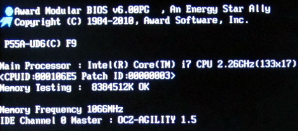 The MB Intelligent Tweaker (M.I.T.) menu of the Gigabyte P55A-UD6 motherboard contains all important frequency settings.