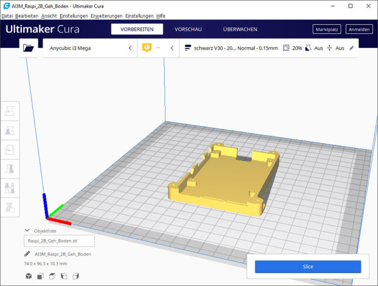 3D Drucker Einsteiger Anleitung 3D Drucker Druckprogramm Erzeugen