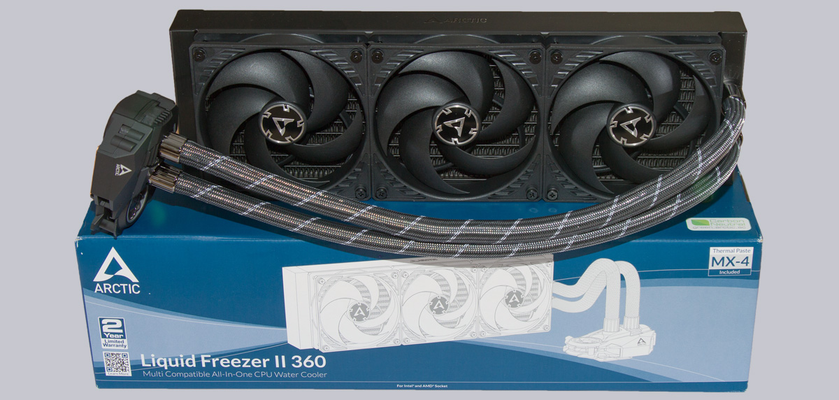 Liquid Freezer II 360, Multi-Compatible AiO CPU Water Cooler