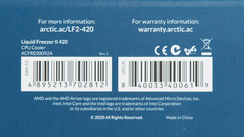 Arctic Liquid Freezer II 420 Rev. 3 Review Layout, design and features
