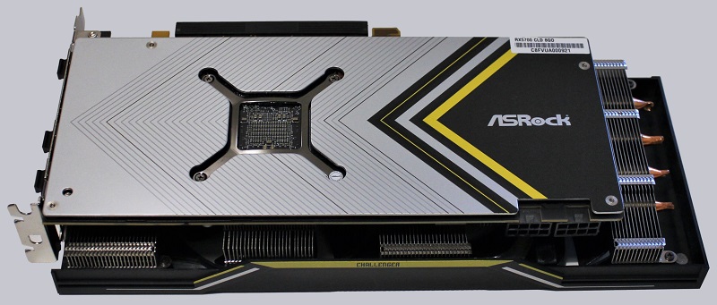 ASRock Radeon RX 5700 Challenger D 8G OC Review Layout, design and 