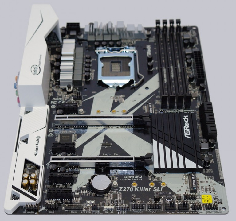 ASRock Z270 Killer SLI Intel LGA 1151 Motherboard Review Layout, Design ...