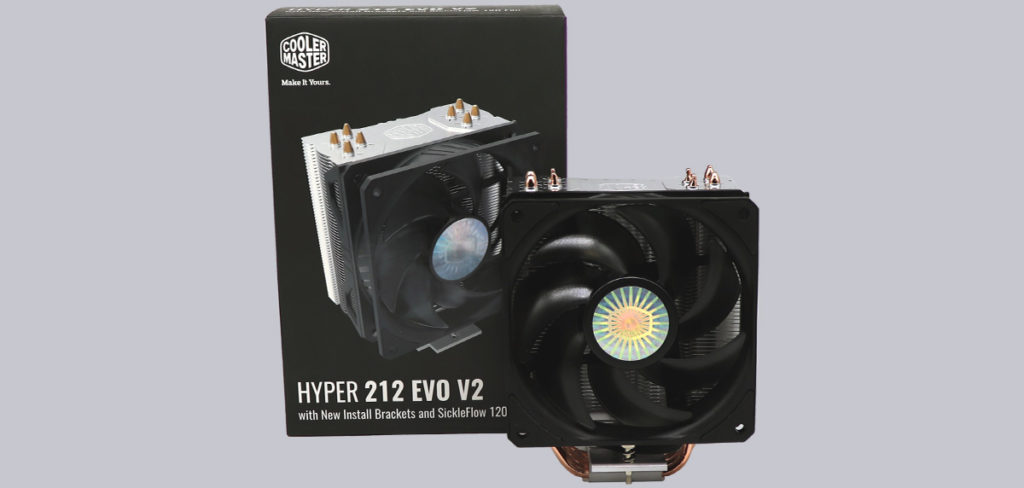 Cooler Master Hyper 212 Evo V2 Review Test setup and results