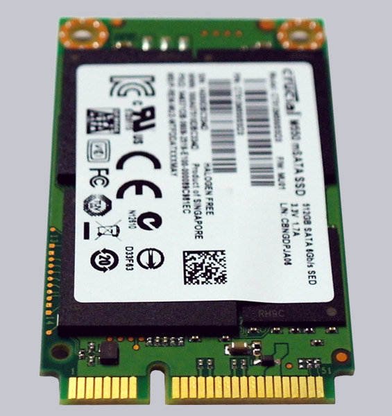 Crucial M550 512GB mSATA SSD Review