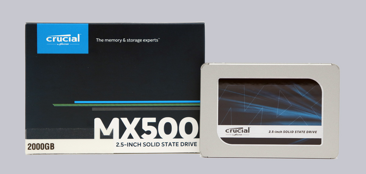 Crucial MX500 2TB SSD Review Layout, design and features