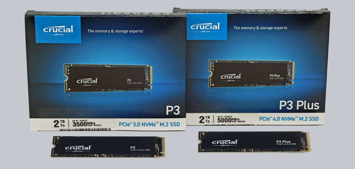 Crucial P3 500 Go SSD M.2 3D NAND NVMe PCIe SATA 3