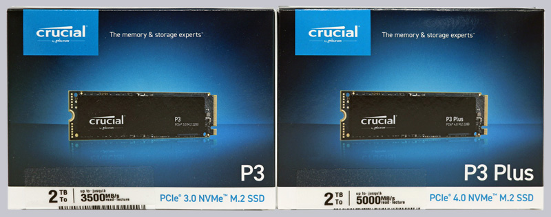 Audiophonics - CRUCIAL P3 CT2000P3SSD8 SSD NVME M.2 NAND 3D 2To