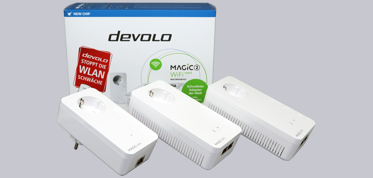 devolo Magic 2 WiFi next Multiroom Kit Test Praxistest