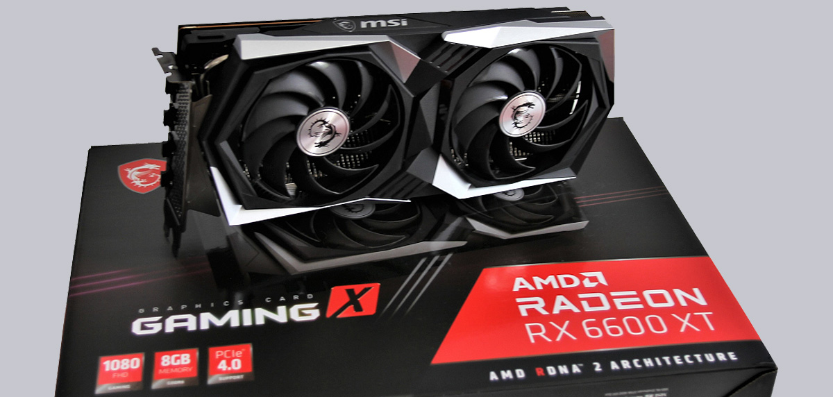 MSI Radeon RX 6600 XT Gaming X 8G Review Setup and test results