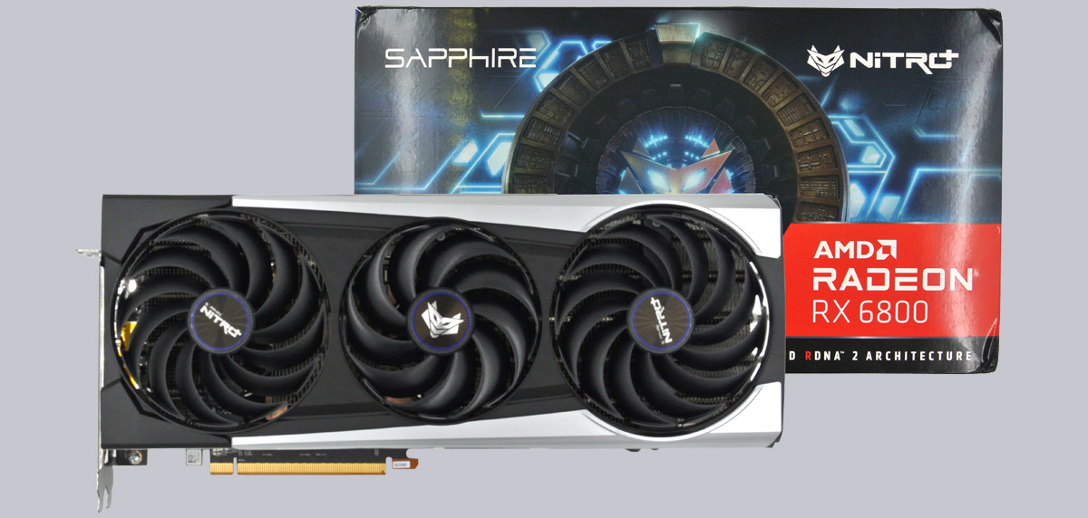 新品未開封品　AMD SAPPHIRE RADEON RX6800 16G