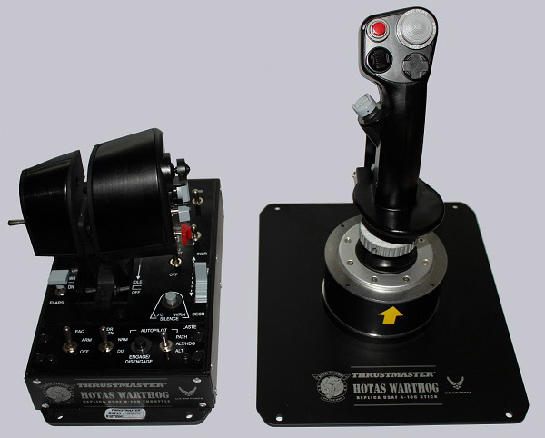 Thrustmaster Hotas Warthog Review Installation and operation